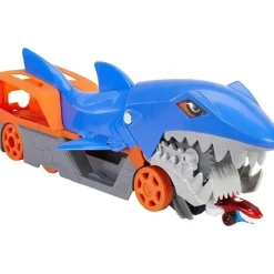 Fisher-Price Cars|Cars, Trucks & Trains*Mattel - Hot Wheels Shark Chomp Transporter Playset