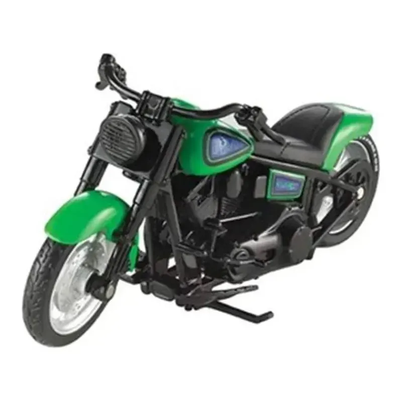 Fisher-Price Cars|Cars, Trucks & Trains*Mattel - Hot Wheels Street Power Green Fat Ride Motorcycle