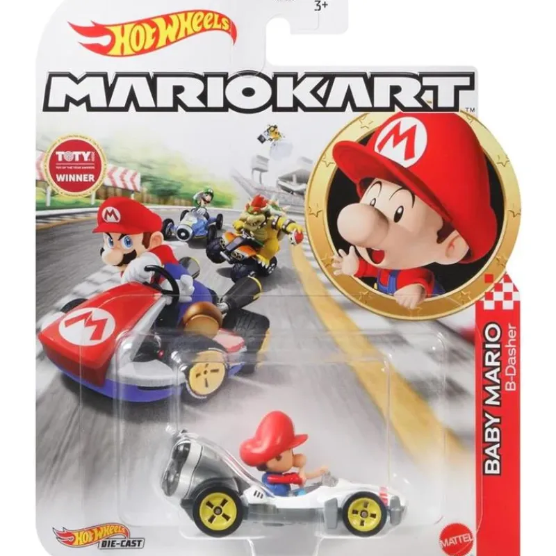 Mattel Cars|Cars, Trucks & Trains*- Hotwheels Mariokart, Baby Mario