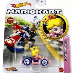 Fisher-Price Cars|Cars, Trucks & Trains*Mattel - Hw Mario Kart, Baby Peach