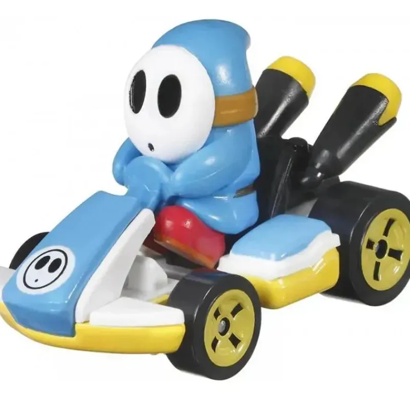 Mattel Cars|Cars, Trucks & Trains*- Hw Mario Kart, Light-Blue Shy Guy Standard Kart