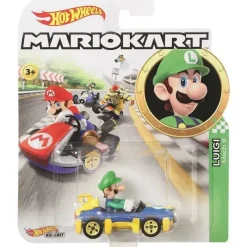 Mattel Cars|Cars, Trucks & Trains*- Hw Mario Kart, Luigi
