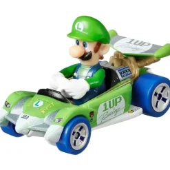 Mattel Cars|Cars, Trucks & Trains*- Hw Mario Kart, Luigi Circuit Special