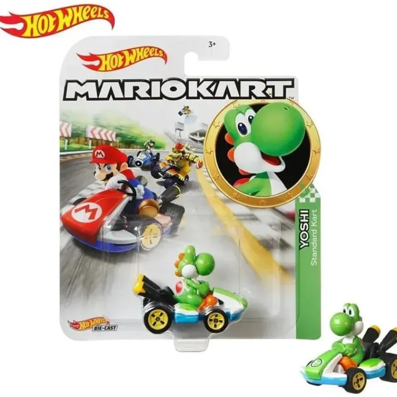 Mattel Cars|Cars, Trucks & Trains*- Hw Mario Kart, Yoshi