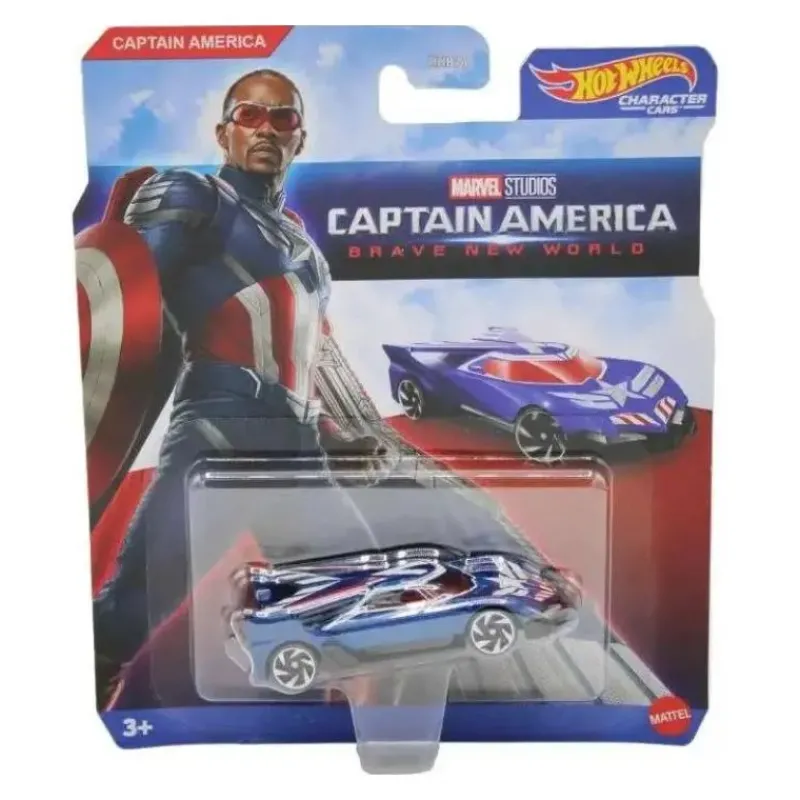 Mattel Cars|Cars, Trucks & Trains*- Hw Marvel Studios - Captain America
