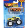 Mattel Cars|Cars, Trucks & Trains*- Hw Mt Die-Cast & Truck Totaled And Crushed Van - Blind-Sided