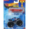 Mattel Cars|Cars, Trucks & Trains*- Hw Mt Die-Cast & Truck Race Ace And Crushed Sedan - Sudden Stop