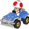 Mattel Cars|Cars, Trucks & Trains*- Hw Super Mario Bros. Movie, Toad