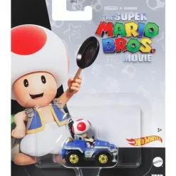 Mattel Cars|Cars, Trucks & Trains*- Hw Super Mario Bros. Movie, Toad