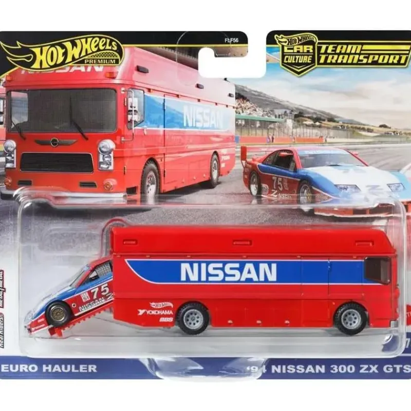 Mattel Cars|Cars, Trucks & Trains*- Hw Team Transport '94 Nissan 300Zx Gts