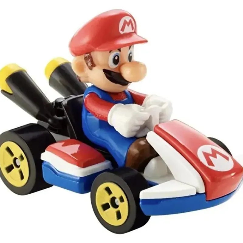 Mattel Cars|Cars, Trucks & Trains*- Mario Kart - Mario with Standard Kart Vehicle