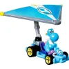 Fisher-Price Cars|Cars, Trucks & Trains*Mattel - Mario Kart Gliders Light Blue Yoshi Mix 4