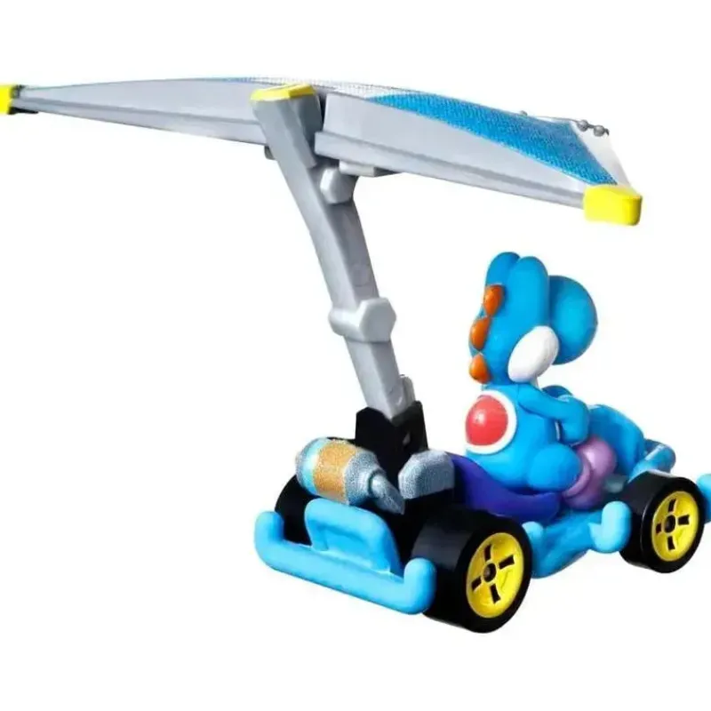Fisher-Price Cars|Cars, Trucks & Trains*Mattel - Mario Kart Gliders Light Blue Yoshi Mix 4