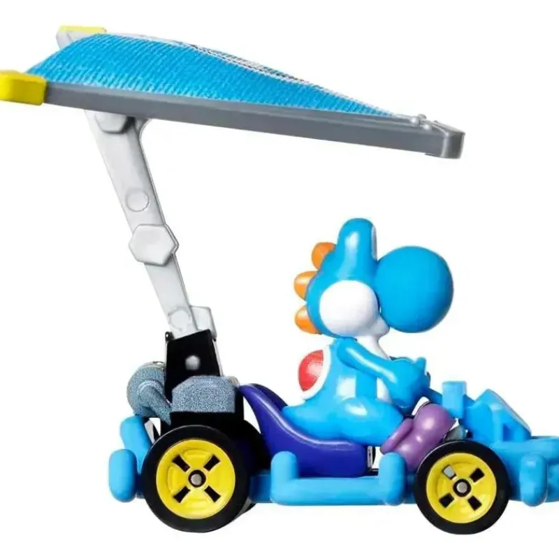 Fisher-Price Cars|Cars, Trucks & Trains*Mattel - Mario Kart Gliders Light Blue Yoshi Mix 4