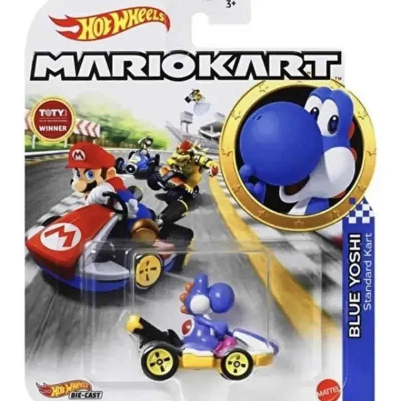 Mattel Cars|Cars, Trucks & Trains*- Mariokart Blue Yoshi