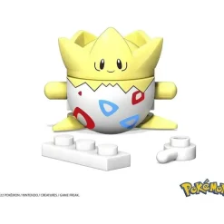 Kids Mattel Toys For 3 Year Old|Gift For Kids*- Mega Construx Pokemon Togepi Construction Set, 21 pcs