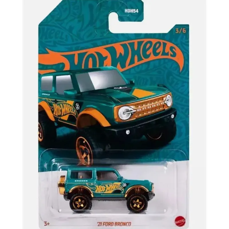 Mattel Cars|Cars, Trucks & Trains*- Pearl And Chrome '21 Ford Bronco