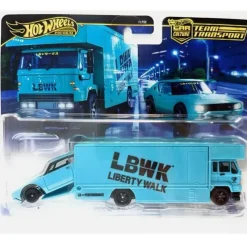 Mattel Cars|Cars, Trucks & Trains*- Team Transport Fleet Flyer & Nissan Skyline 2000Gt-R Lbwk