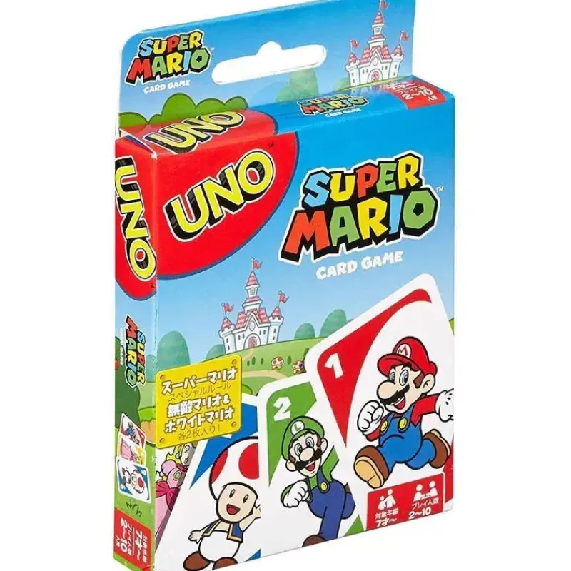 Mattel Toys For 3 Year Old*- Uno Super Mario Bros