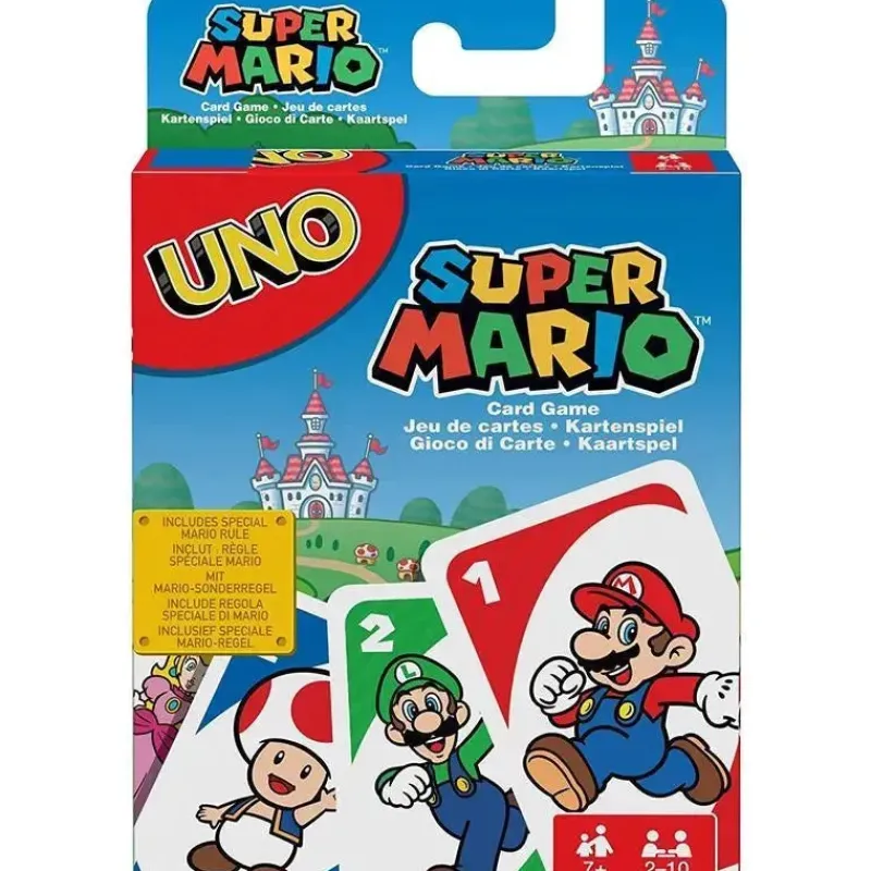Mattel Toys For 3 Year Old*- Uno Super Mario Bros
