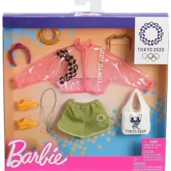 Mattel Barbie*Barbie Licensed Fashion Storytelling Pack Jacket, Shorts and Accessories