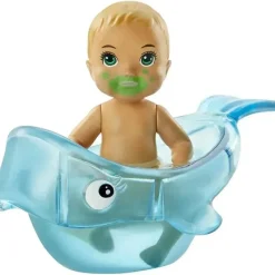 Mattel Barbie|Pretend Play*Barbie Skipper Babysitters Bath Time Baby