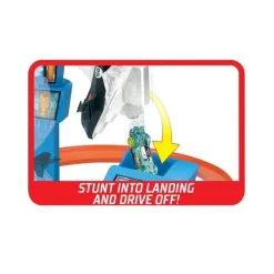 Mattel Cars|Cars, Trucks & Trains*Hot Wheels Jet Jump Airport Play Set