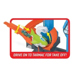 Mattel Cars|Cars, Trucks & Trains*Hot Wheels Jet Jump Airport Play Set