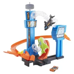 Mattel Cars|Cars, Trucks & Trains*Hot Wheels Jet Jump Airport Play Set