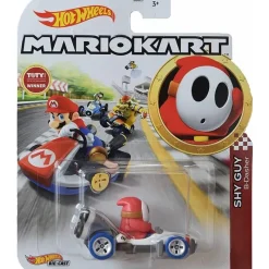 Mattel Cars|Cars, Trucks & Trains*- Hot Wheels Mario Kart Cars, Shy Guy