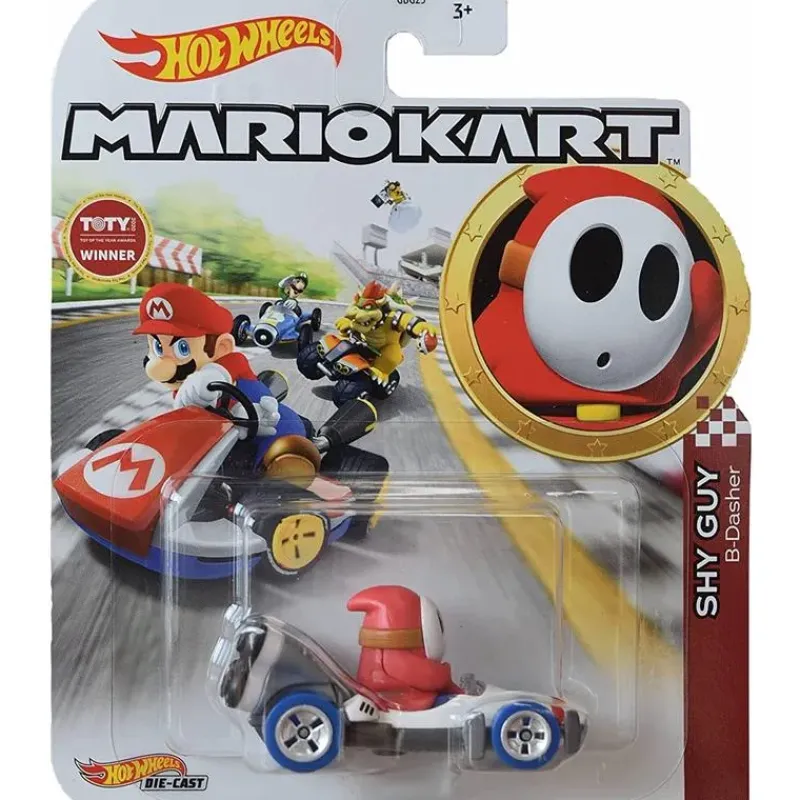 Mattel Cars|Cars, Trucks & Trains*- Hot Wheels Mario Kart Cars, Shy Guy