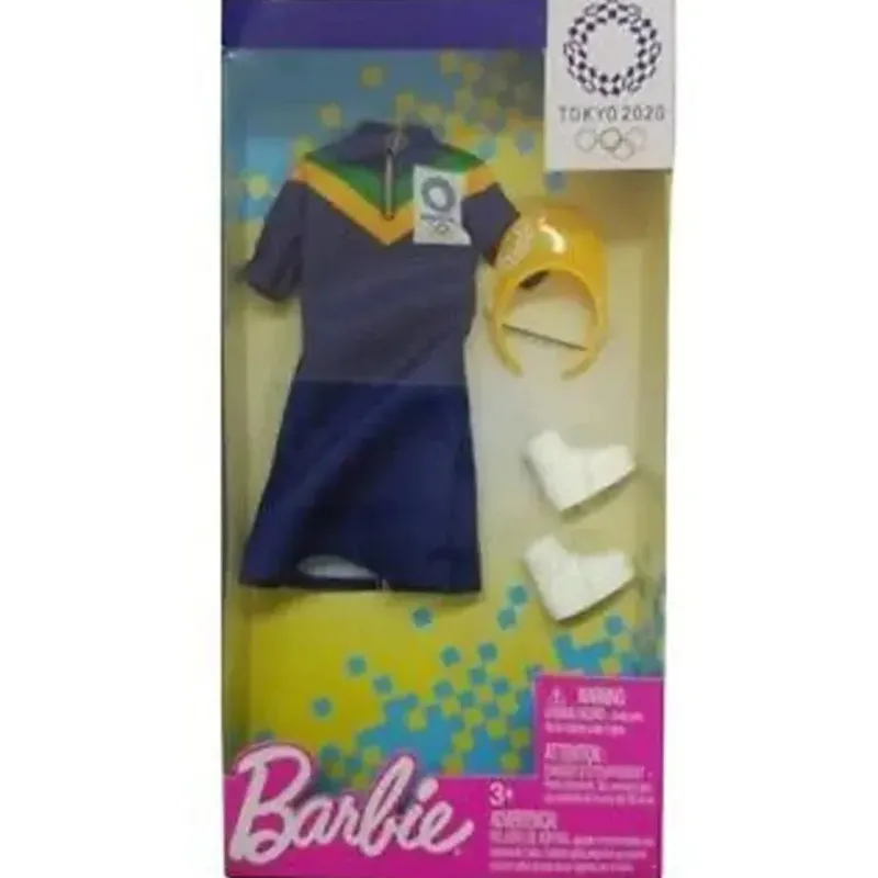 Mattel Barbie*Licensed Fashions Barbie Tokio 2020 Blue Dress