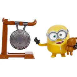 Mattel Minions*Minions The Rise of Gru - Bob with Gong & Teddy Bear