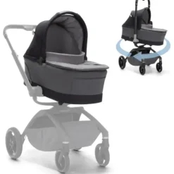 Maxi-Cosi Bassinets & Carrycots*- Carriage Accessory Kindred Collection, Onyx Heritage