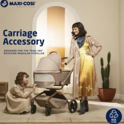 Maxi-Cosi Bassinets & Carrycots*- Carriage Accessory Kindred Collection, Natural Heritage