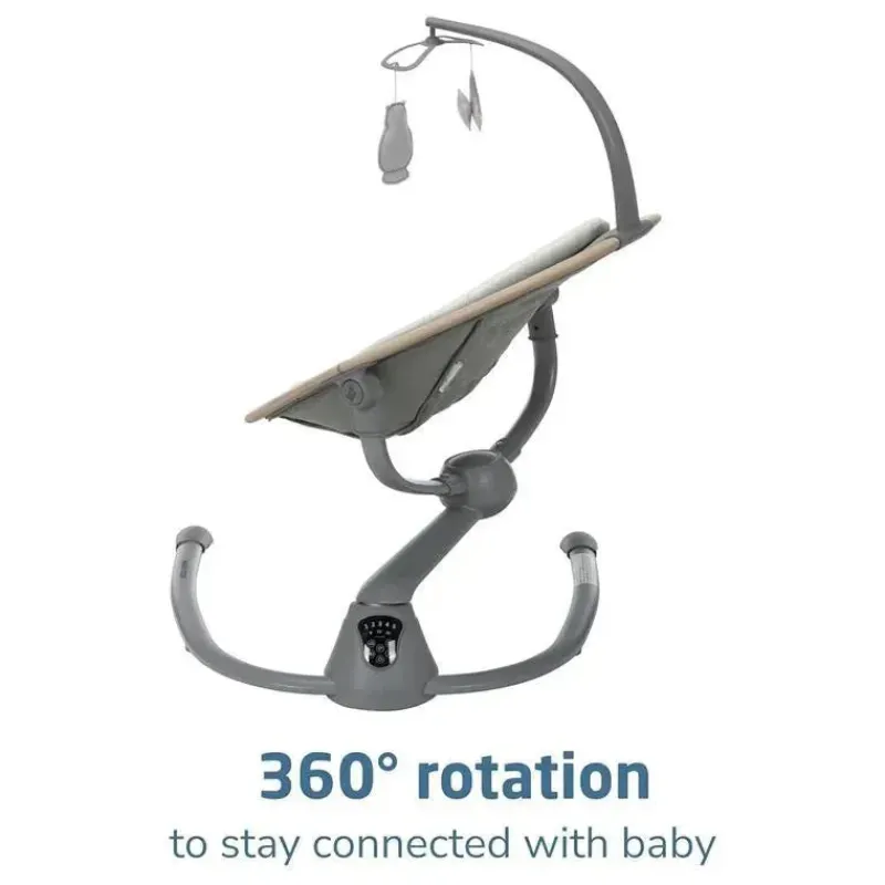 Maxi-Cosi Bouncers, Swings & Rockers*- Cassia Swing, Classic Green