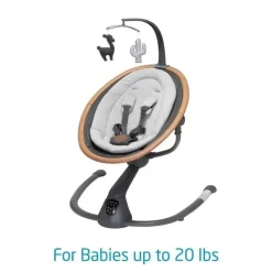 Maxi-Cosi Bouncers, Swings & Rockers*- Cassia Swing, Essential Graphite