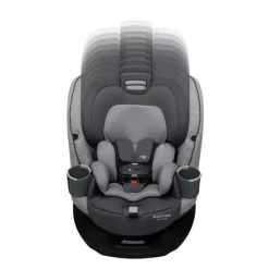 Maxi-Cosi Convertible Car Seats*- Emme 360 All-in-One Rotational Convertible Car Seat, Midnight Black