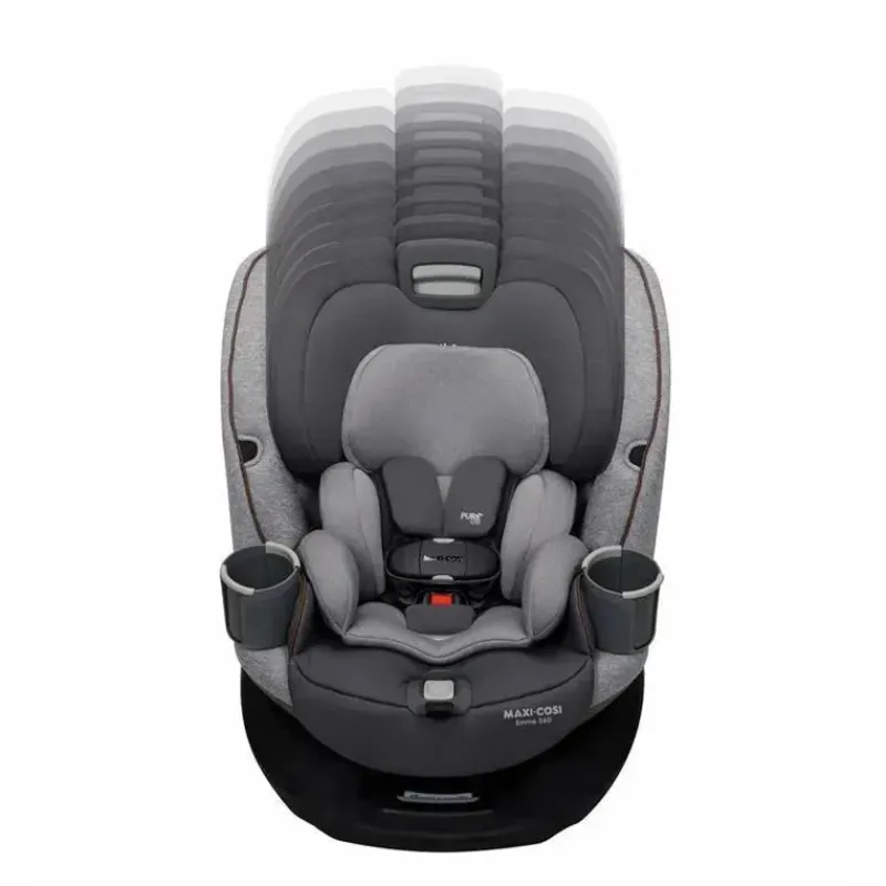Maxi-Cosi Convertible Car Seats*- Emme 360 All-in-One Rotational Convertible Car Seat, Midnight Black