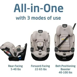 Maxi-Cosi Convertible Car Seats|Cool Baby Products*- Emme 360 All-in-One Convertible Car Seat, Desert Wonder
