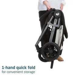 Maxi-Cosi Travel Systems*- Gia XP Luxe 3-Wheel Travel System, Midnight Moon