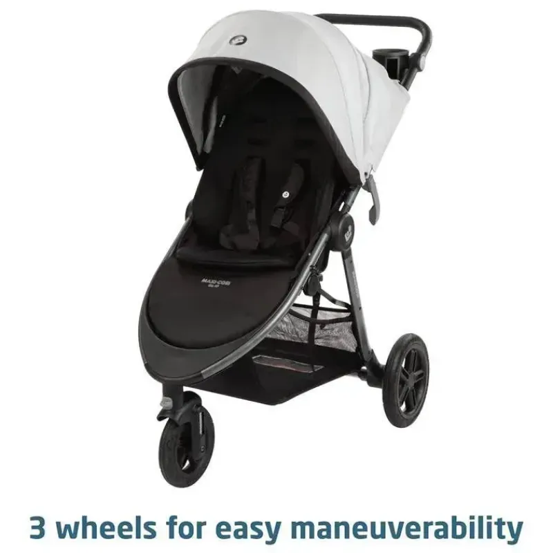 Maxi-Cosi Travel Systems*- Gia XP Luxe 3-Wheel Travel System, Midnight Moon