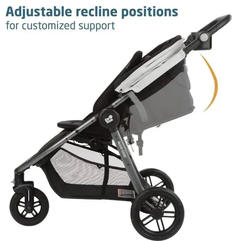 Maxi-Cosi Travel Systems*- Gia XP Luxe 3-Wheel Travel System, Midnight Moon