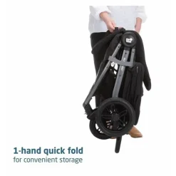 Maxi-Cosi Travel Systems*- Gia XP Luxe 3-Wheel Travel System, Midnight Black