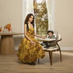 Maxi-Cosi High Chair*- Kiskadee 360 Rotating Highchair Kindred Collection, Natural Heritage