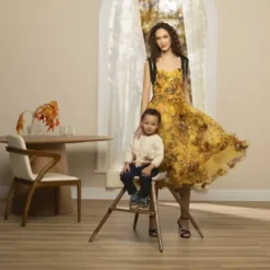 Maxi-Cosi High Chair*- Kiskadee 360 Rotating Highchair Kindred Collection, Natural Heritage