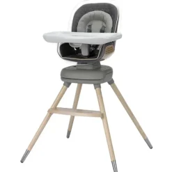 Maxi-Cosi High Chair*- Kiskadee 360 Rotating Highchair Kindred Collection, Onyx Heritage