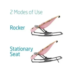 Maxi-Cosi Bouncers, Swings & Rockers*- Kori 2-in-1 Convertible Baby Rocker, Essential Blush