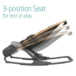 Maxi-Cosi Bouncers, Swings & Rockers*- Kori 2-in-1 Convertible Baby Rocker, Essential Graphite