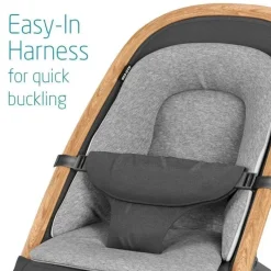 Maxi-Cosi Bouncers, Swings & Rockers*- Kori 2-in-1 Convertible Baby Rocker, Essential Graphite